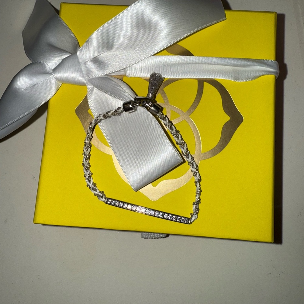 Silver Braided Kendra Scott Bracelet